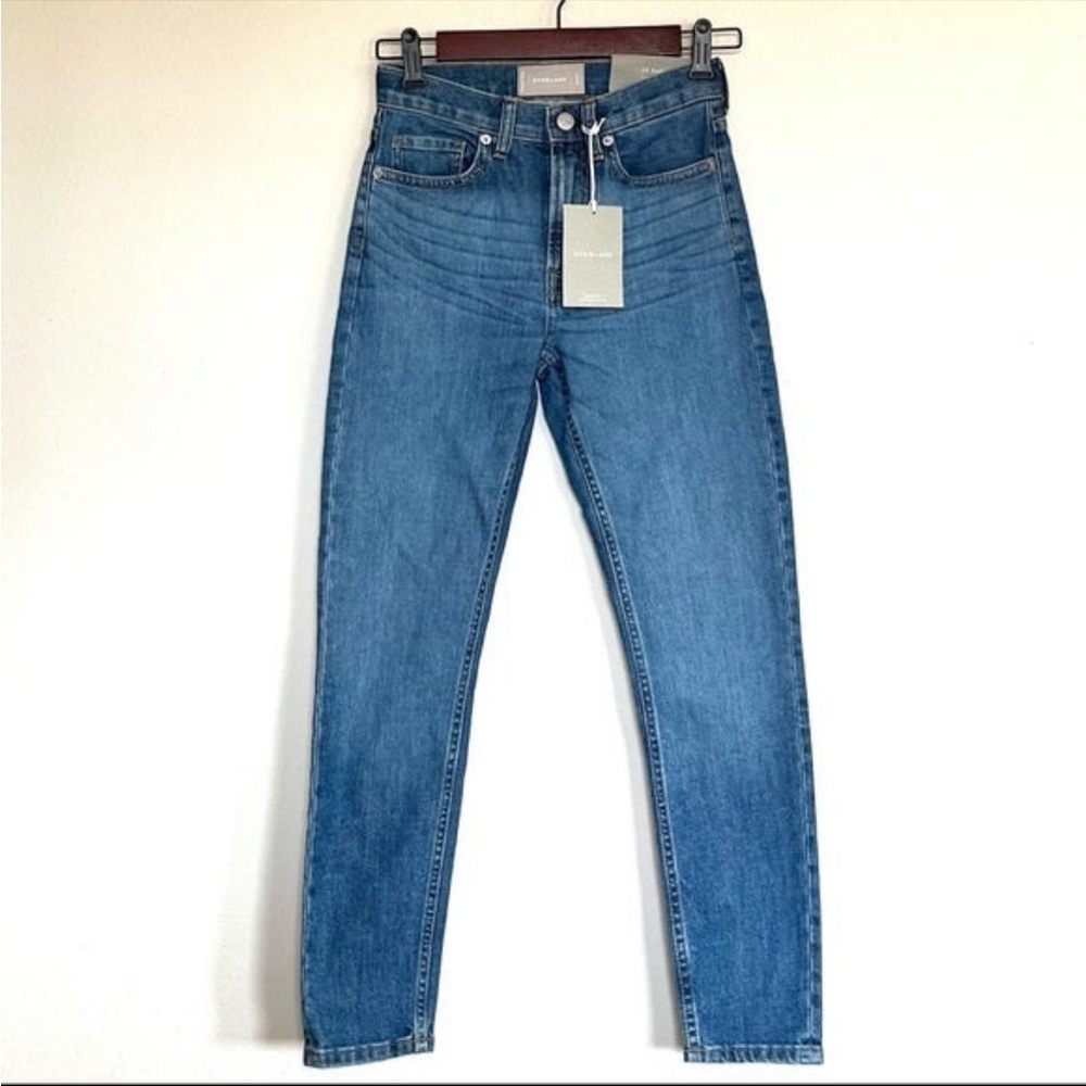 Everlane High Waisted Skinny Ankle Jean